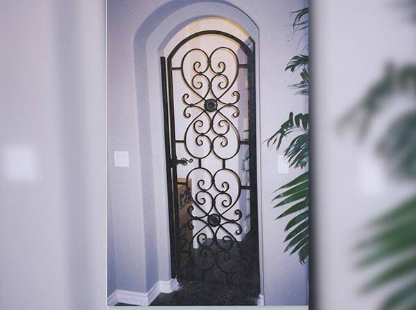 Unique Wrought Iron Fence — Ste. K Santee, CA — Sam's Fencing Inc.