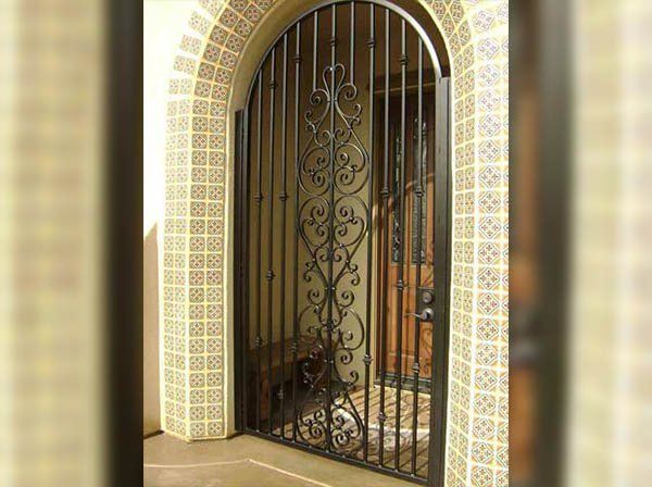 Decorative Security Fence — Ste. K Santee, CA — Sam's Fencing Inc.