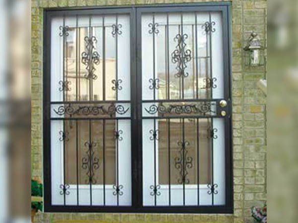 Custom Window Swirl Design — Ste. K Santee, CA — Sam's Fencing Inc.