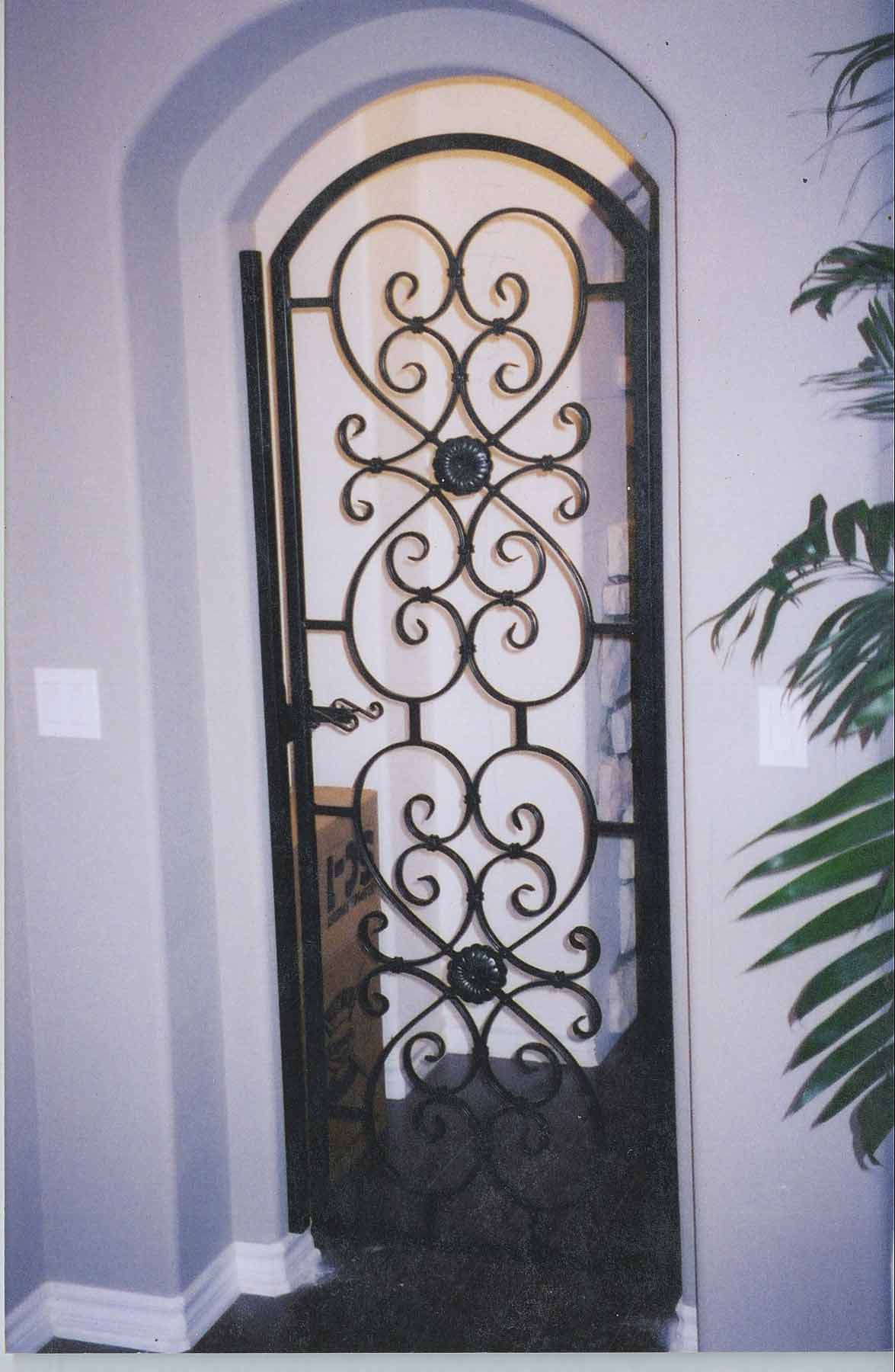 Unique Wrought Iron Fence — Ste. K Santee, CA — Sam's Fencing Inc.