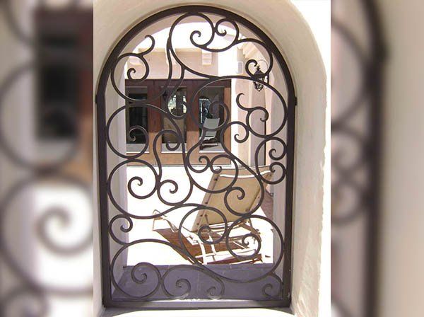 Beautiful Design Of An Iron Fence — Ste. K Santee, CA — Sam's Fencing Inc.