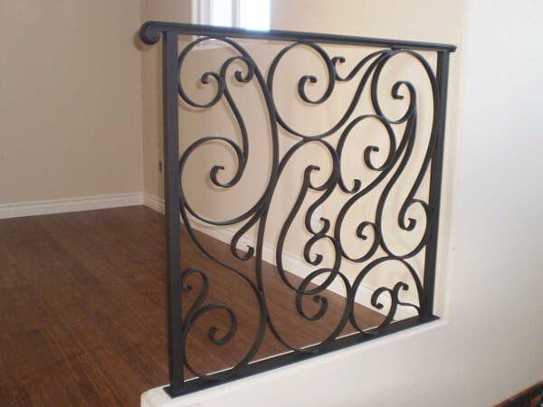 Square Handrail — Ste. K Santee, CA — Sam's Fencing Inc.