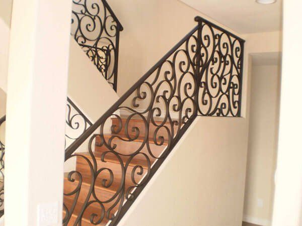 Decorative Handrail — Ste. K Santee, CA — Sam's Fencing Inc.