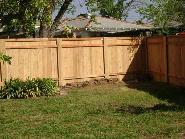 Installed Wooden Fence — Ste. K Santee, CA — Sam's Fencing Inc.