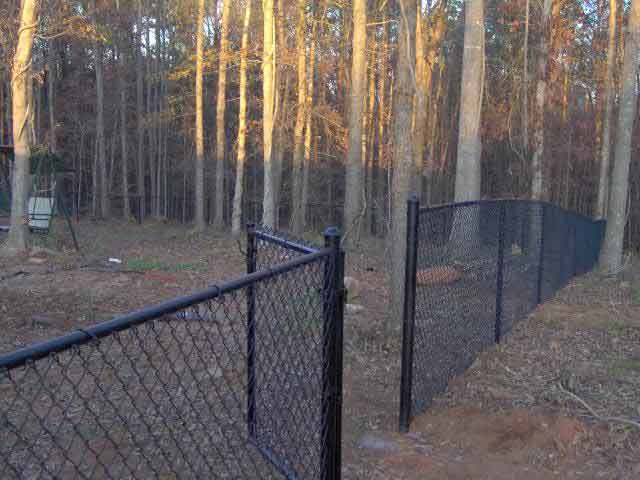 Fence with Large Trees — Ste. K Santee, CA — Sam's Fencing Inc.