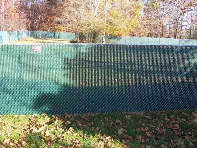 Chain Link Fence with Net — Ste. K Santee, CA — Sam's Fencing Inc.