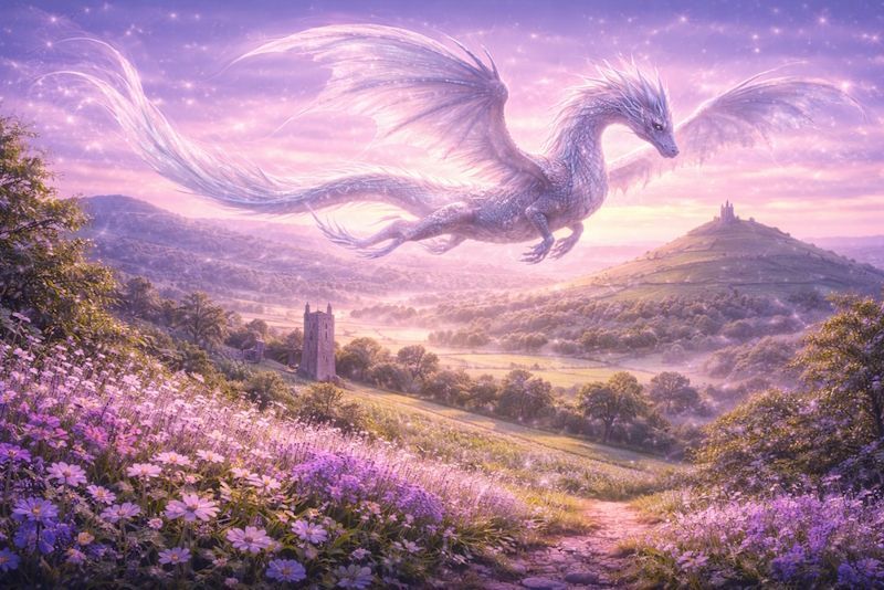 Flying Dragon over South East England