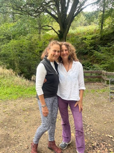 Margaret Underwood with Victoria Lyons