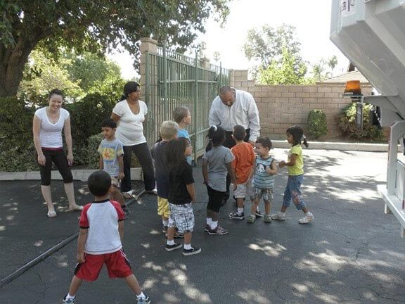 Kids Playing Outdoor — Riverside, CA — Cottonwood Montessori