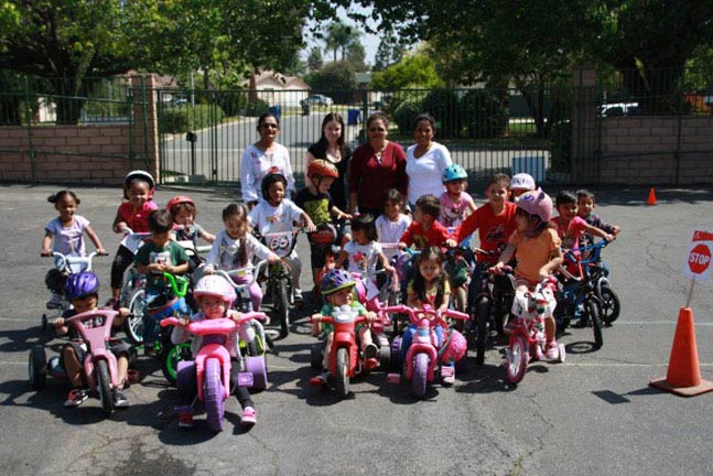 Group of Bikers — Riverside, CA — Cottonwood Montessori