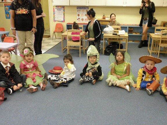 Children in Halloween Costumes — Riverside, CA — Cottonwood Montessori