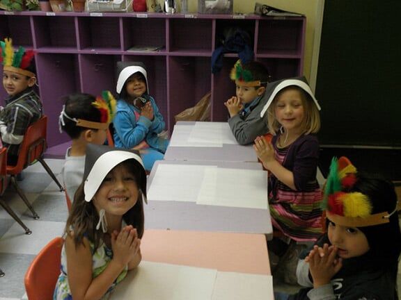 Children Prays for Thanksgiving — Riverside, CA — Cottonwood Montessori