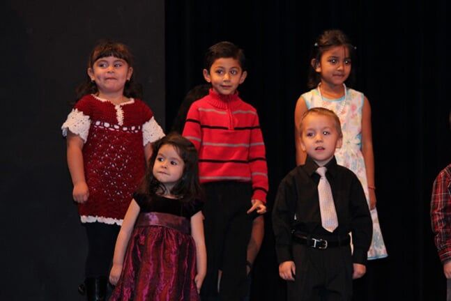 Children Wearing Formal Outfits — Riverside, CA — Cottonwood Montessori