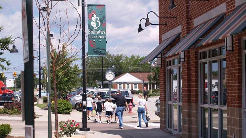 Brunswick Ohio Town Center