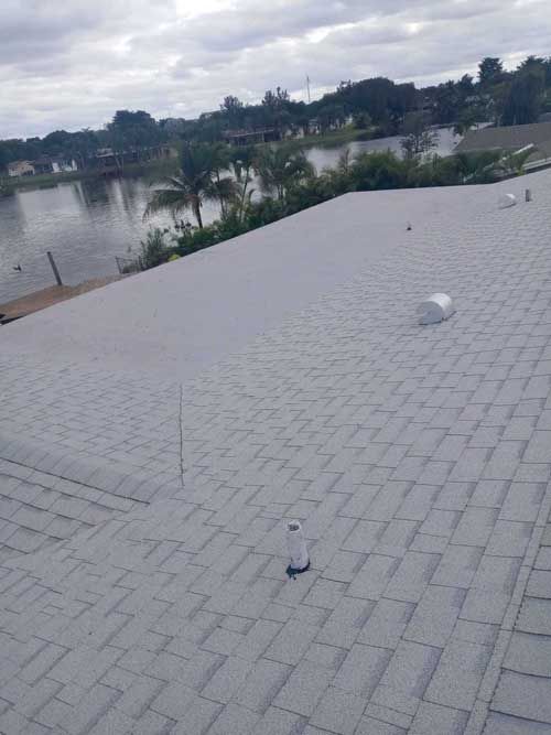 Roof Shingles With Garret House