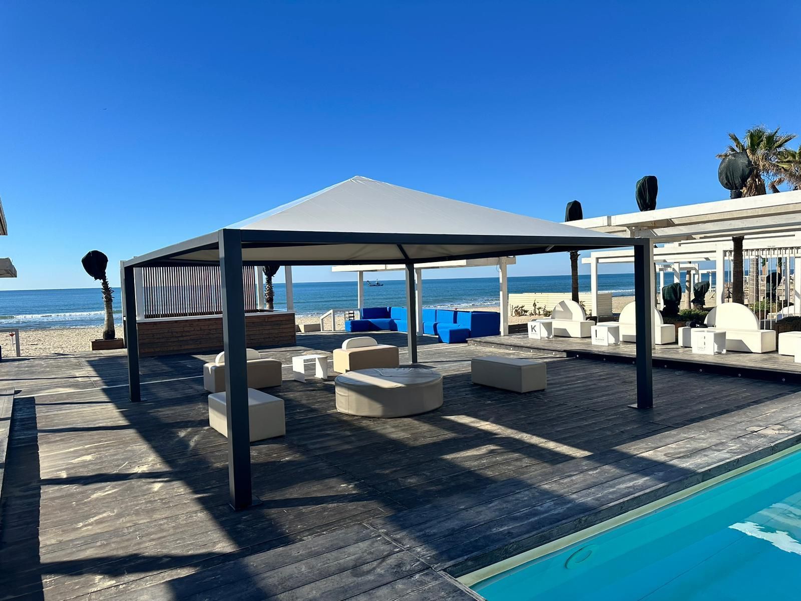 installazione gazebo professionale per chioschi Ciro Garone Asti