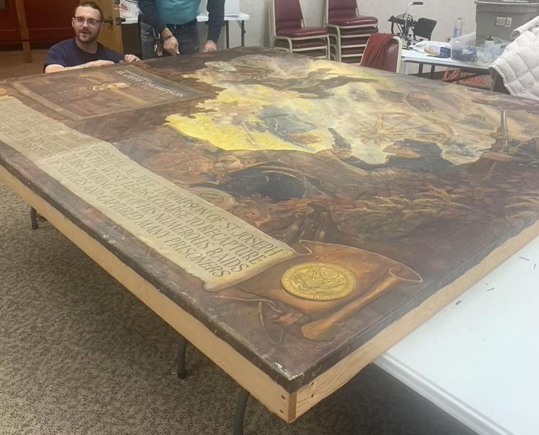 Missouri Swamp Fox Mural