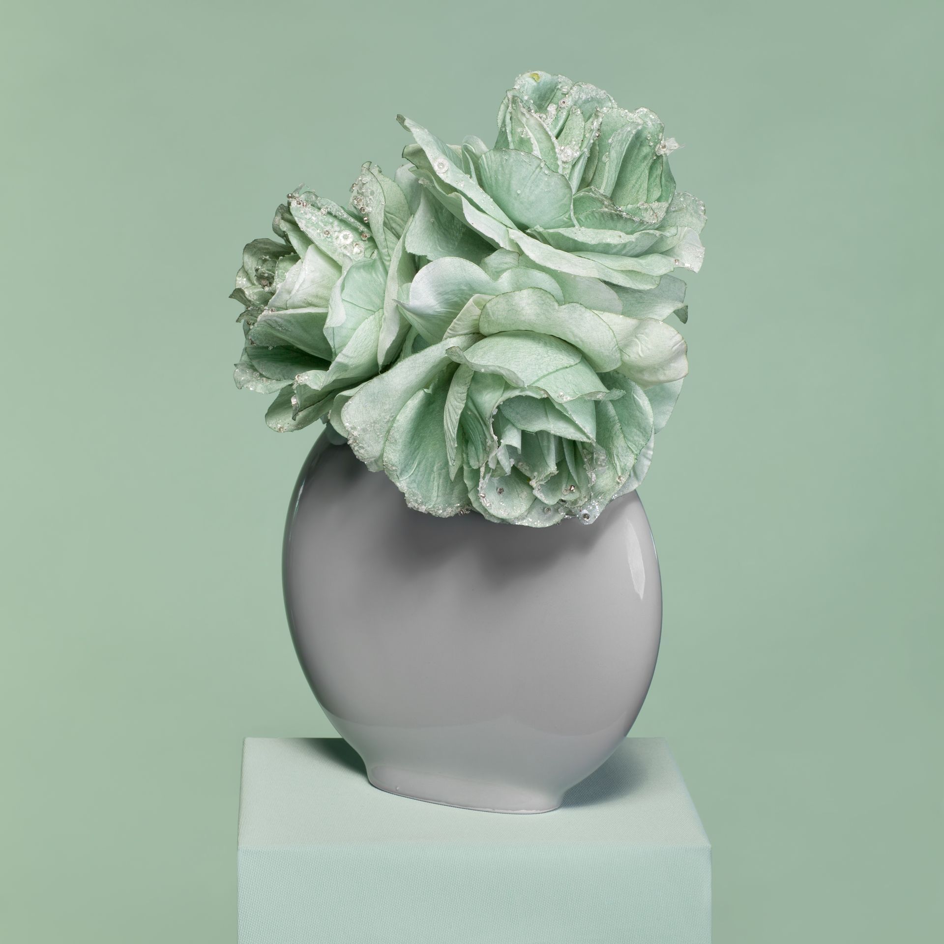 Bouquet Vert de Jade  -  45x45 cm  -  € 295,00