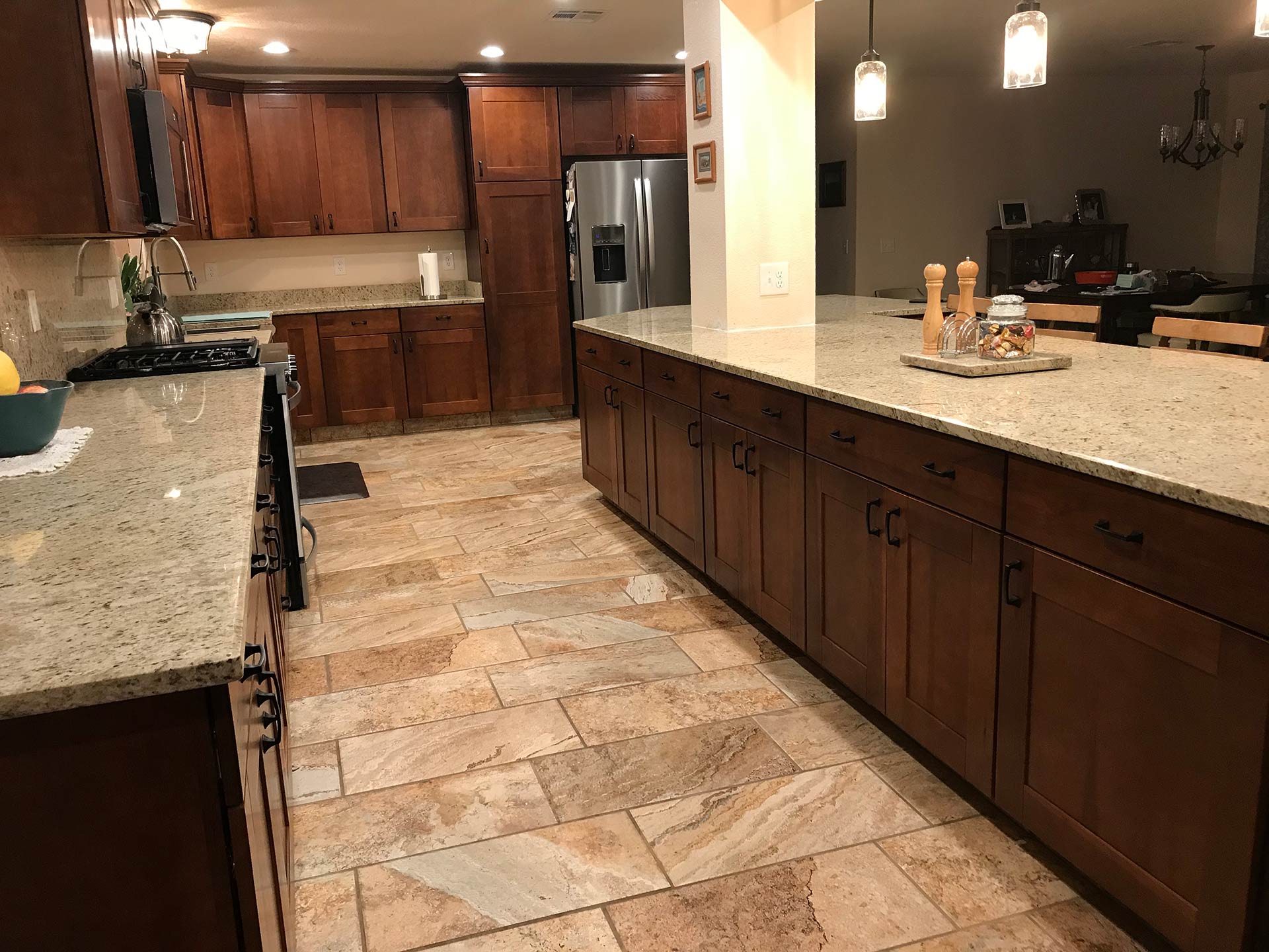 Modern Kitchen with Marble Countertops — Las Cruces, NM — Antix