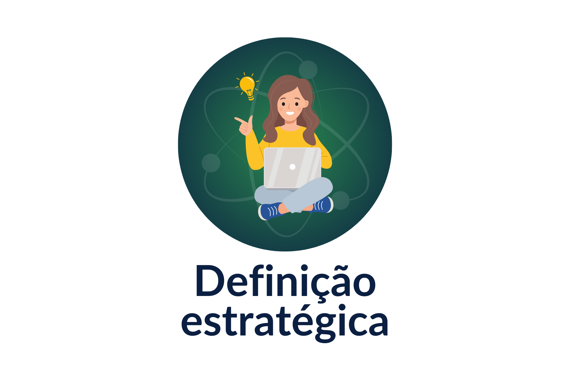 Uma mulher está sentada no chão usando um laptop.