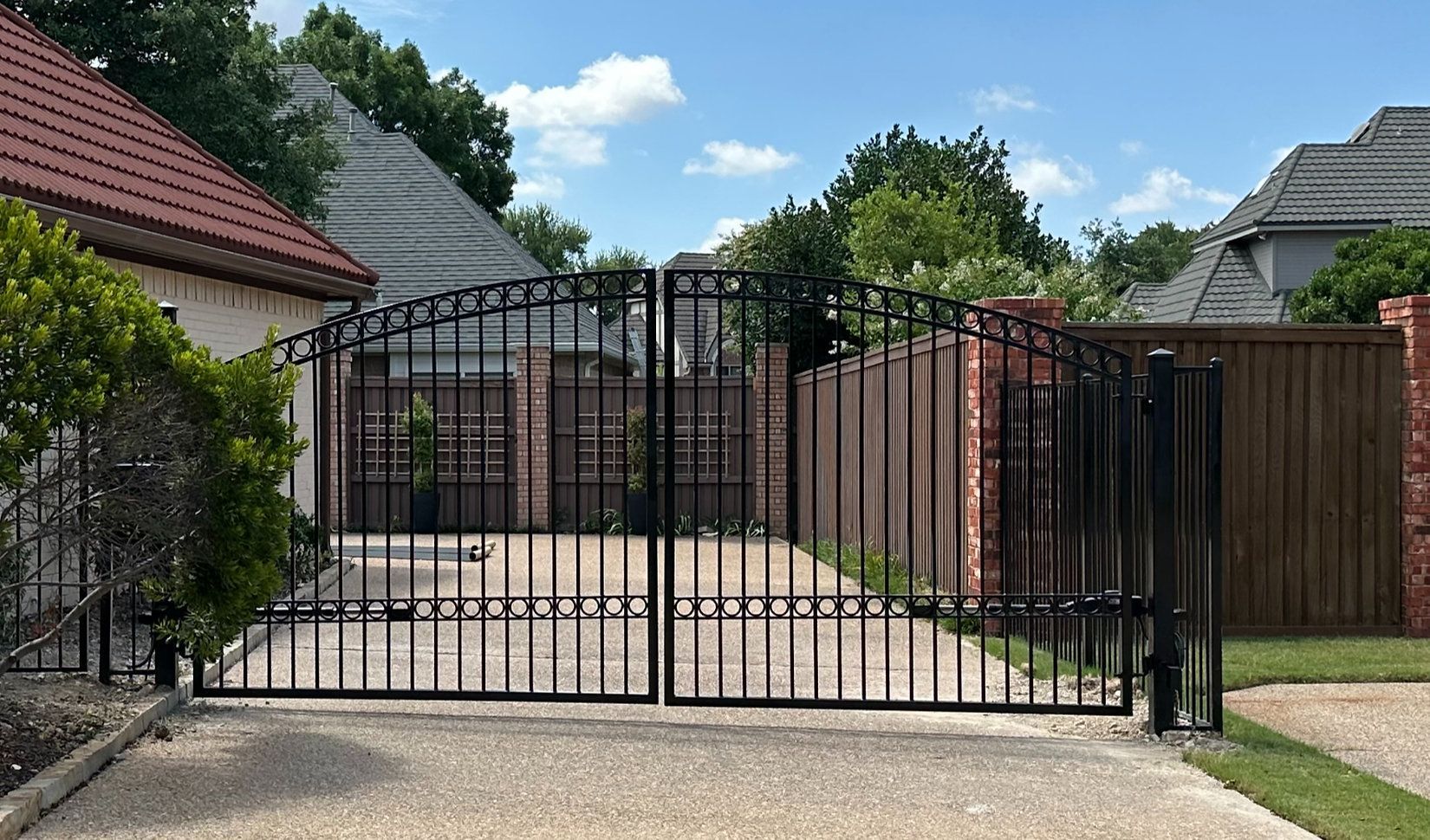 Driveway Swing Gate
