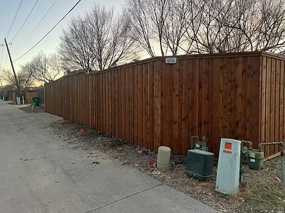 New Fences - Wood