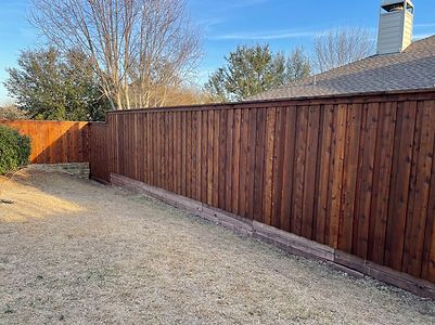 New Fences - Wood