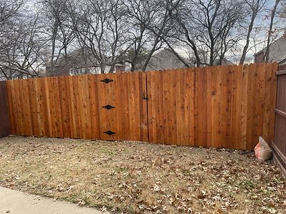 New Fences - Wood