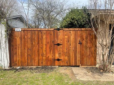 New Fences - Wood