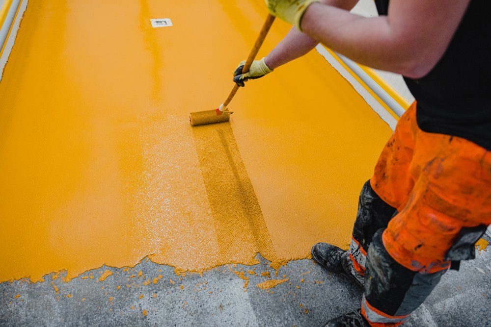 Coating Yellow Epoxy | Harbeson, DE | A Smarter Clean