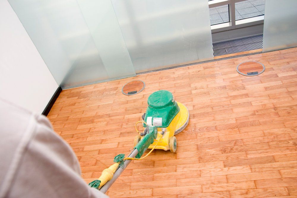 Waxing New Parquet Floor | Harbeson, DE | A Smarter Clean