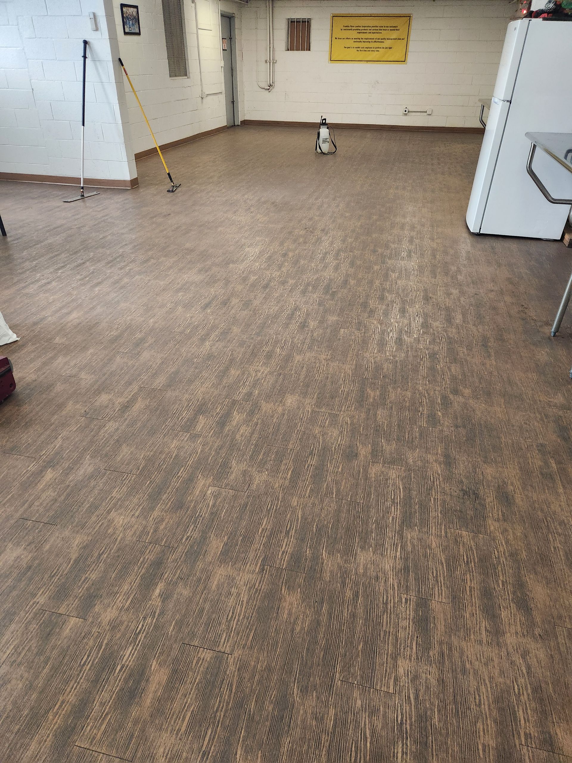 Before Epoxy Floor System | Harbeson, DE | A Smarter Clean