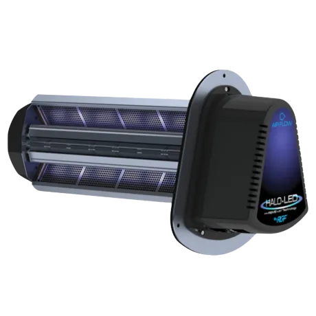  Finnegan’s Heating Air Conditioning - A picture of a halo led air purifier on a white background.