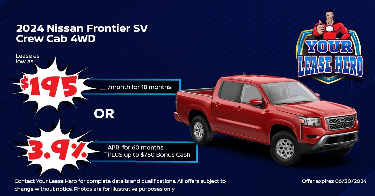 2024 Nissan Frontier SV Crew Cab 4WD