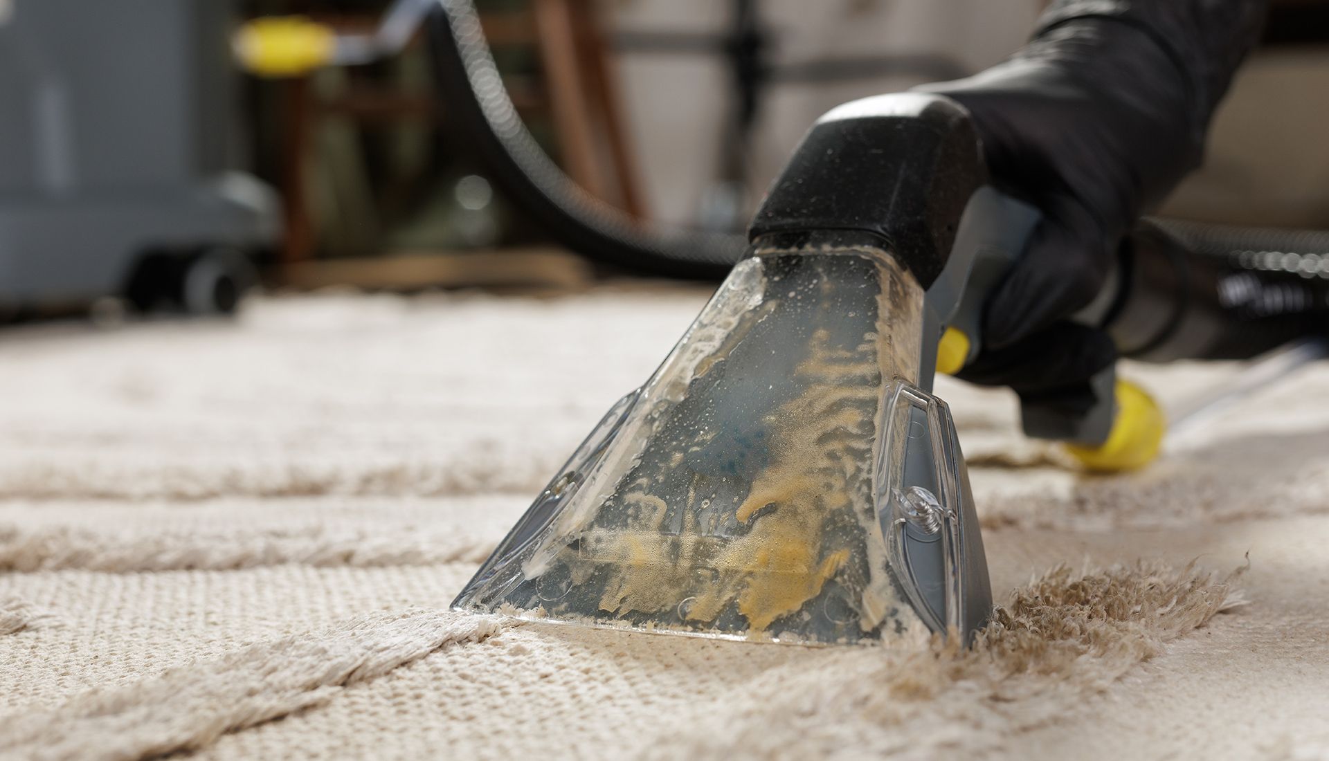 cleaning staff hoses portable car washing