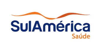 SulAmérica Saúde logo: Dark blue text 