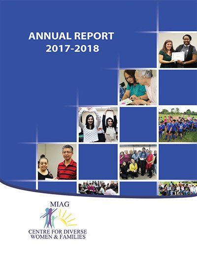 An annual report for the miag centre for diverse women and families