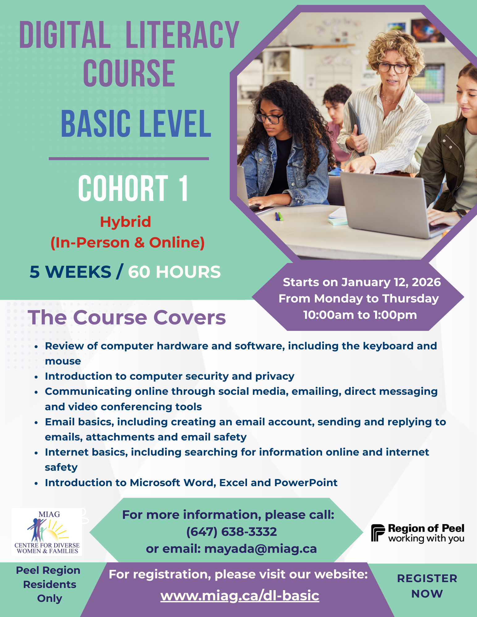 Flyer: Community program 