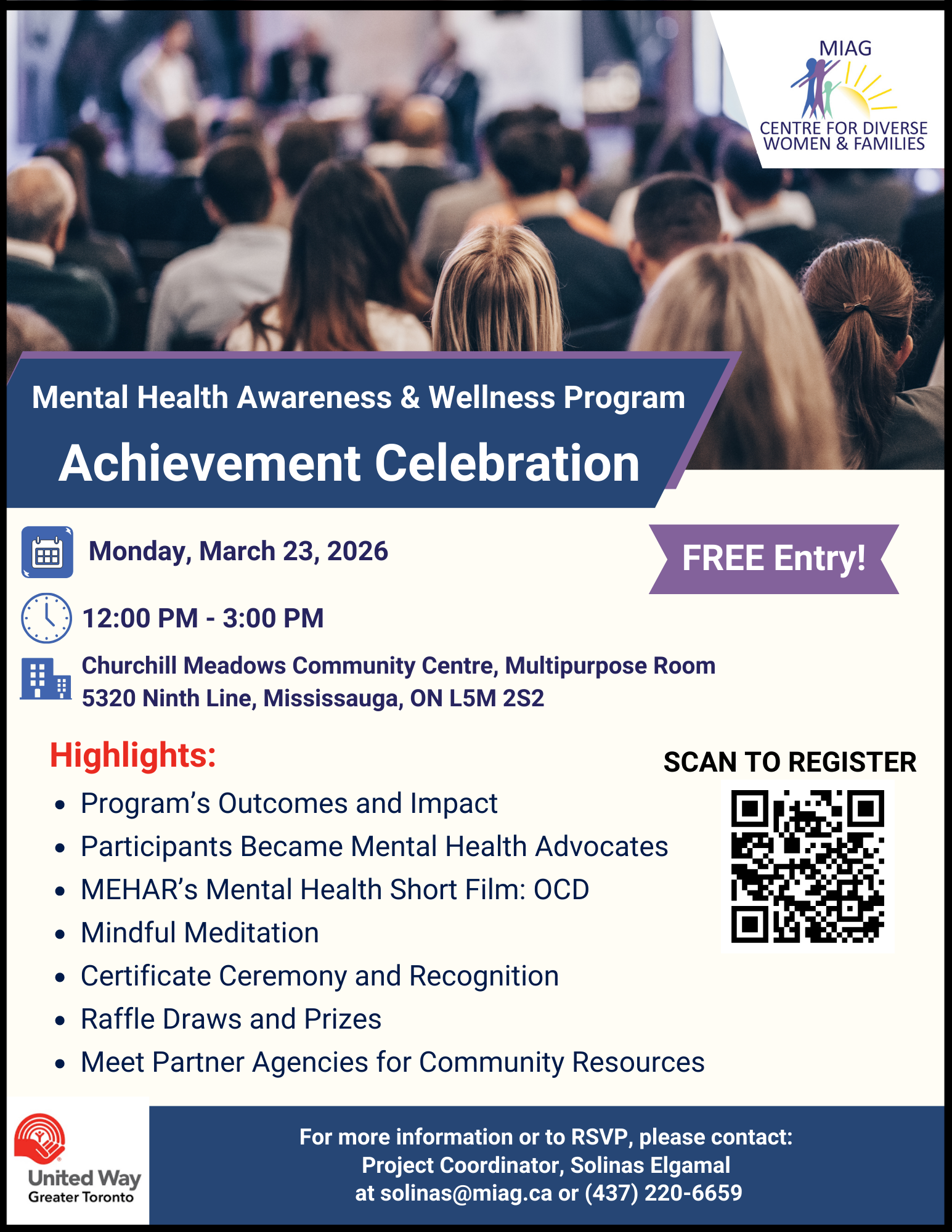 A flyer for a seminar on Youth Mental Health and Substance Use