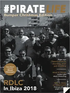 A group of men are posing for a picture on the cover of a magazine.