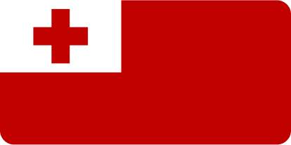 A red flag with a white cross on it.