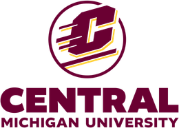 A logo for mercantile bank with a gold triangle on a white background