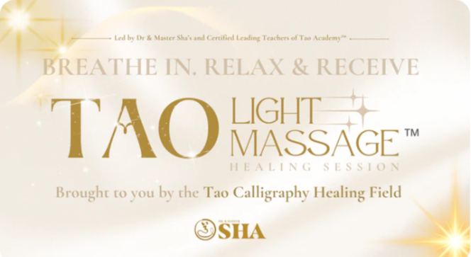 Tao Light Massage online - transform Tao Quantum Healing and Transformation, reduce pain
