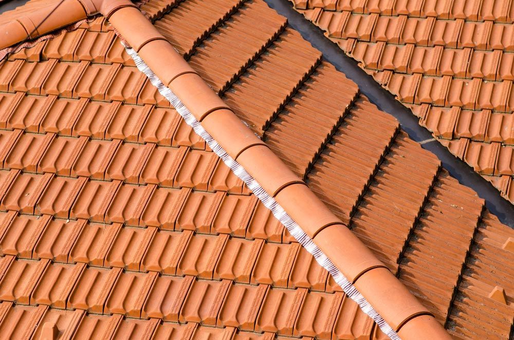 A Close Up of a Roof With a Lot of Tiles — SRV Roofing in Gympie, QLD
