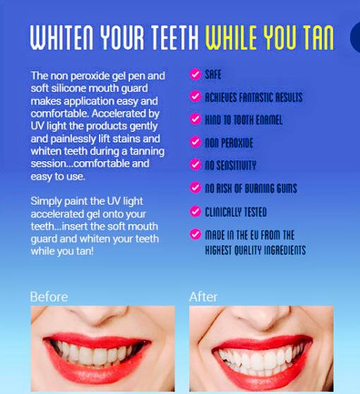 Teeth whitening flyer