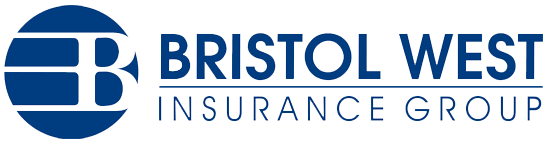 Bristol West Insurance Group logo with blue circle and text.