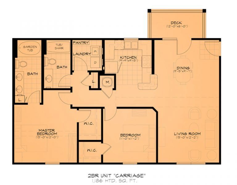 The LIncoln floor plan