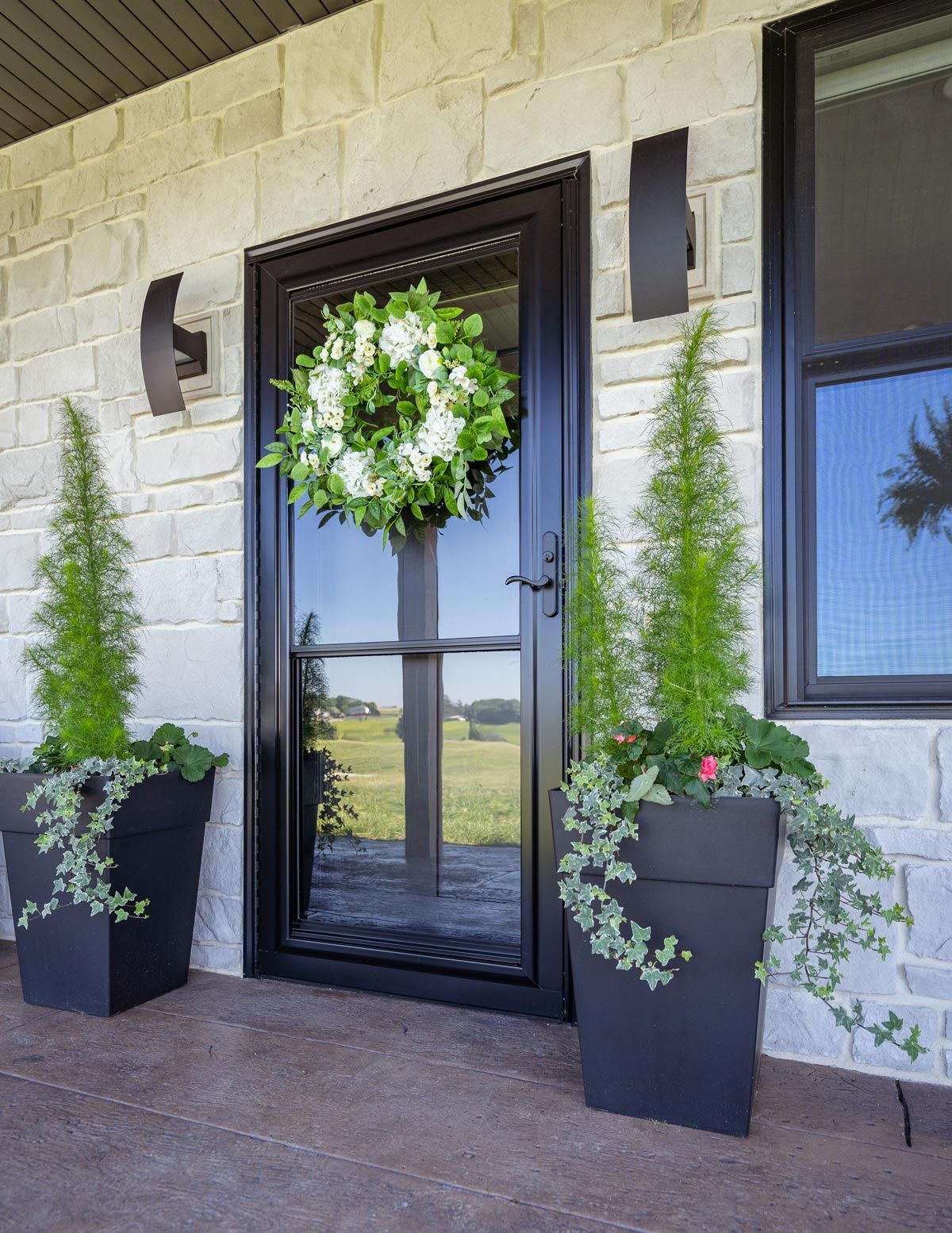 Front entry door
