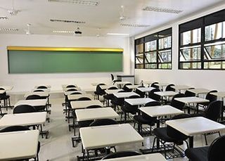 Empty classroom - in Grand Haven, MI