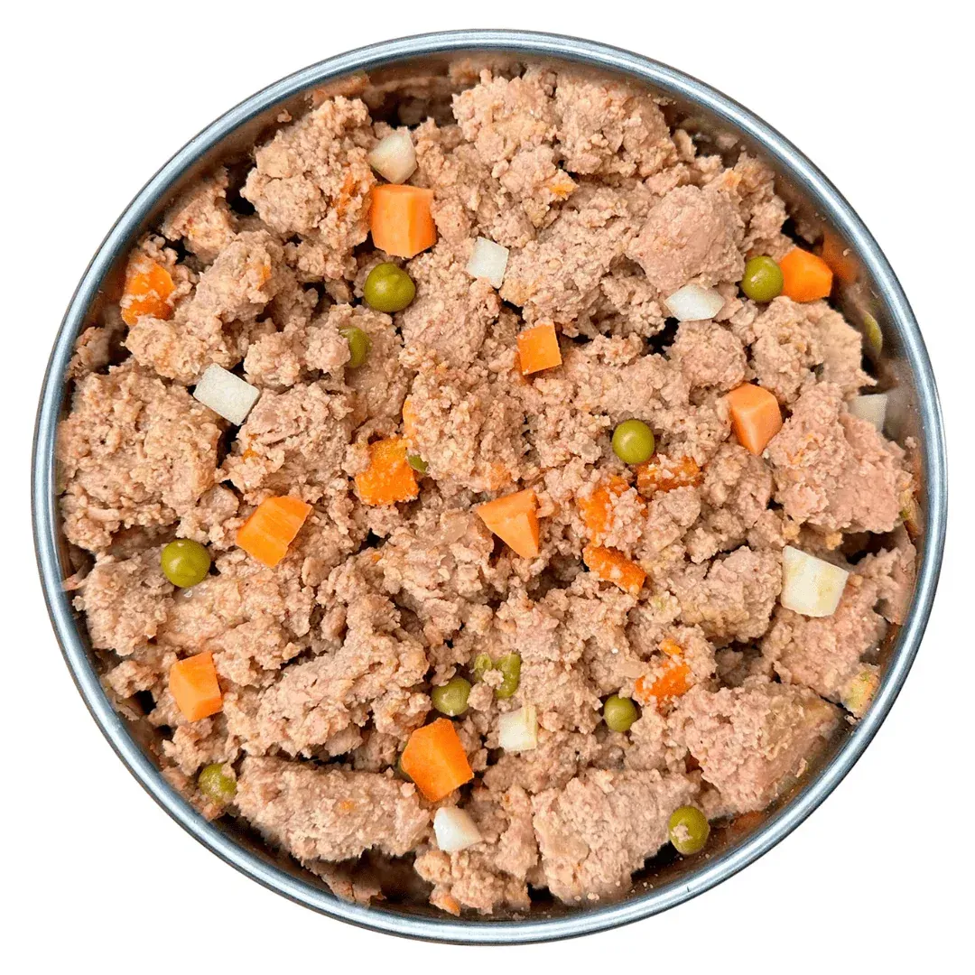 Fresh cooked and frozen